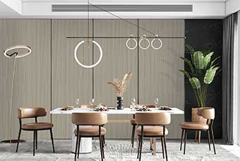 太原轻奢风格-餐厅