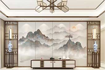 太原森佰汇航空纤维（山水画系列）