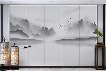 太原森佰汇航空纤维（山水画系列）