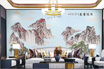 太原森佰汇航空纤维墙咔（鸿运当头）