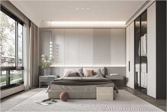 太原卧室空间案例